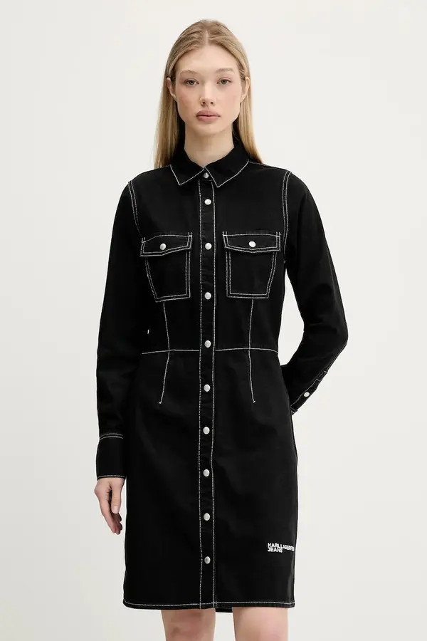 Karl Lagerfeld Jeans Traper haljina Karl Lagerfeld Jeans