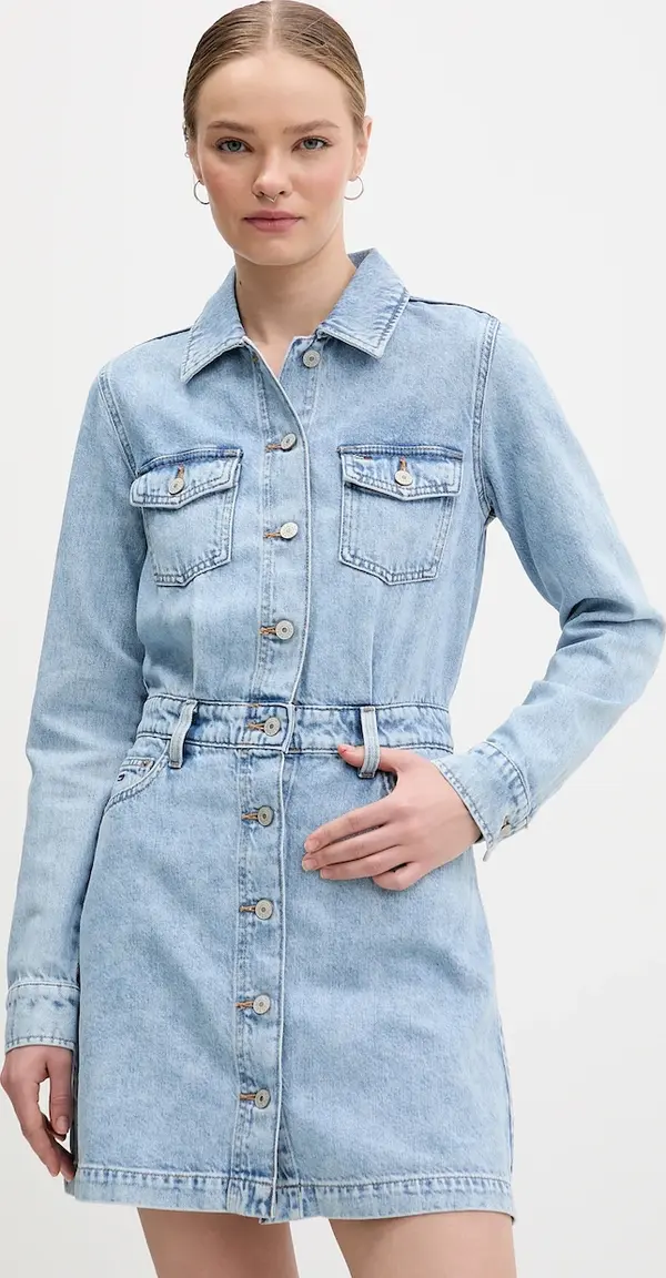 Tommy Jeans Traper haljina Tommy Jeans
