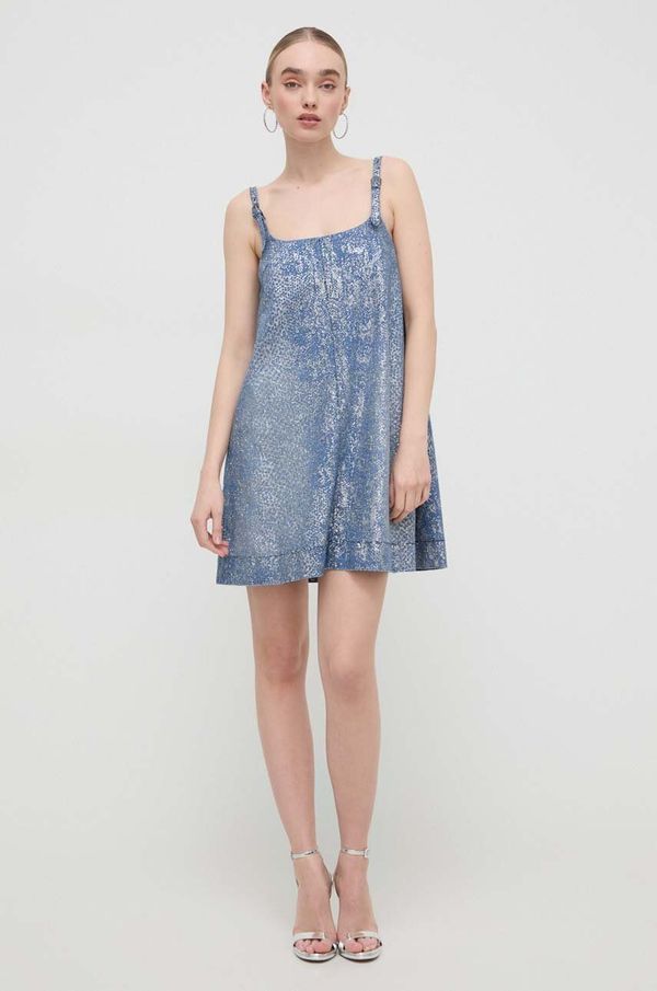 Versace Jeans Couture Traper haljina Versace Jeans Couture mini, oversize