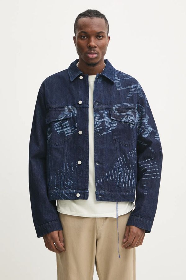 A-COLD-WALL* Traper jakna A-COLD-WALL* za muškarce, boja: tamno plava, za prijelazno razdoblje, ACWMH059B