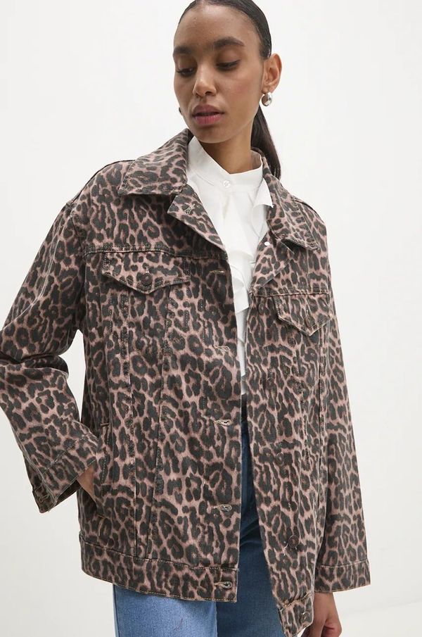 Answear Lab Traper jakna Answear Lab za žene, boja: smeđa, za prijelazno razdoblje