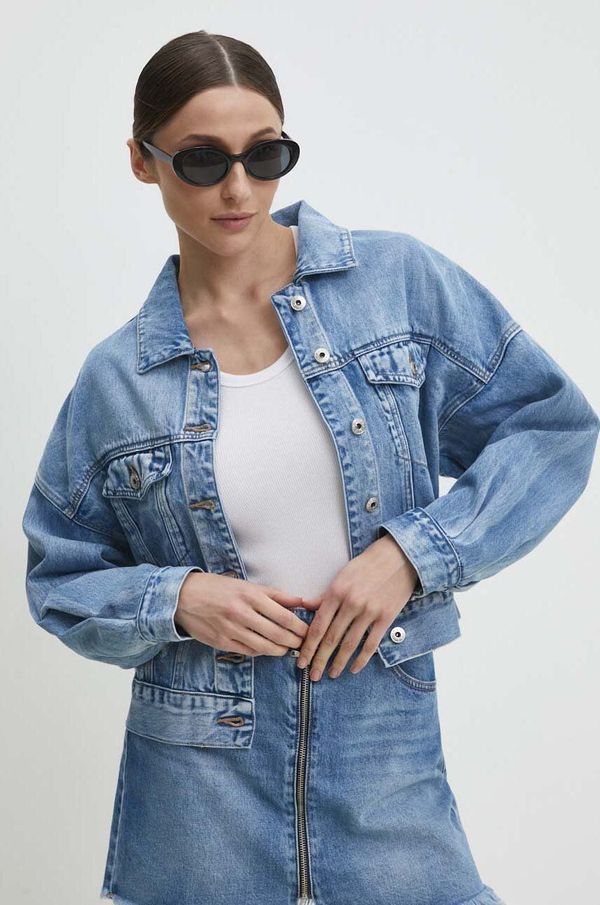 Answear Lab Traper jakna Answear Lab za žene, za prijelazno razdoblje, oversize