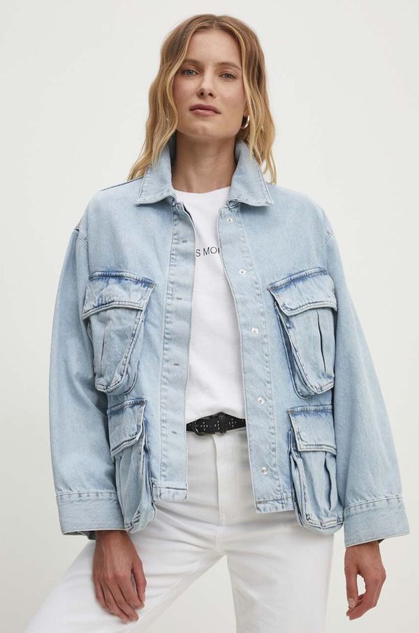 Answear Lab Traper jakna Answear Lab za žene, za prijelazno razdoblje, oversize