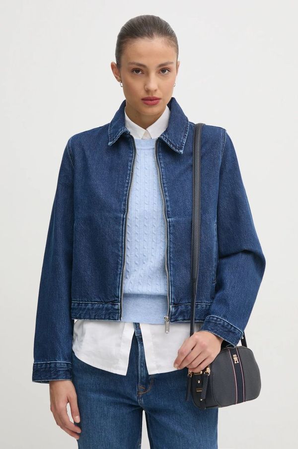 Calvin Klein Jeans Traper jakna Calvin Klein Jeans za žene, boja: tamno plava, za prijelazno razdoblje, J20J224545