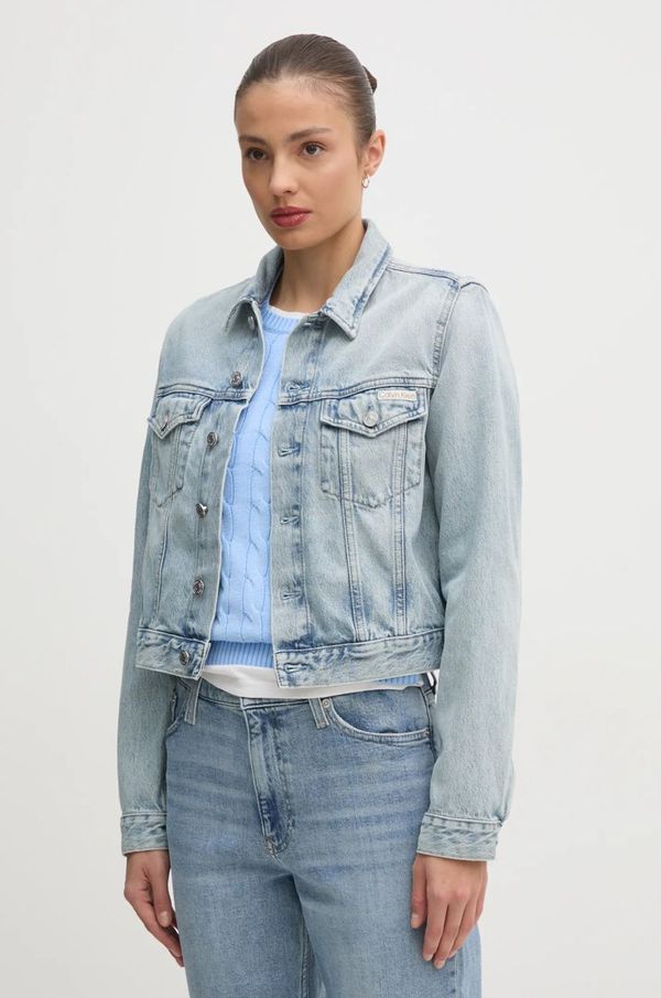Calvin Klein Jeans Traper jakna Calvin Klein Jeans za žene, za prijelazno razdoblje, J20J224544