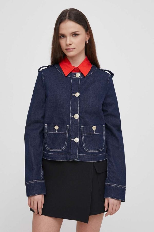 Emporio Armani Traper jakna Emporio Armani za žene, boja: tamno plava, za prijelazno razdoblje, 3D2G63 2DM1Z