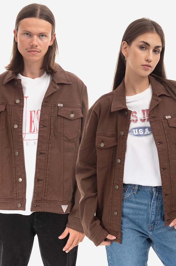 Guess Originals Traper jakna Guess Originals Kit Denim boja: smeđa, za prijelazno razdoblje, M2BG71.D4QQ0-A11J