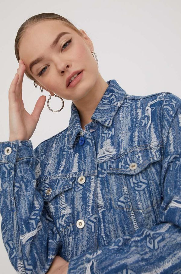 Karl Lagerfeld Jeans Traper jakna Karl Lagerfeld Jeans za žene, za prijelazno razdoblje