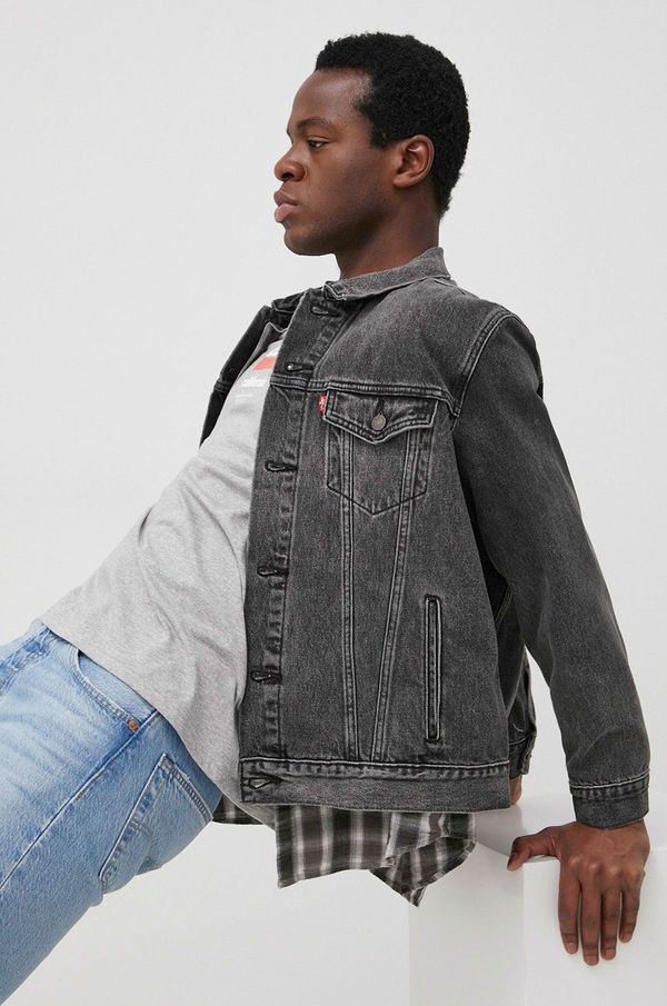 Levi's Traper jakna Levi's muška, boja siva,