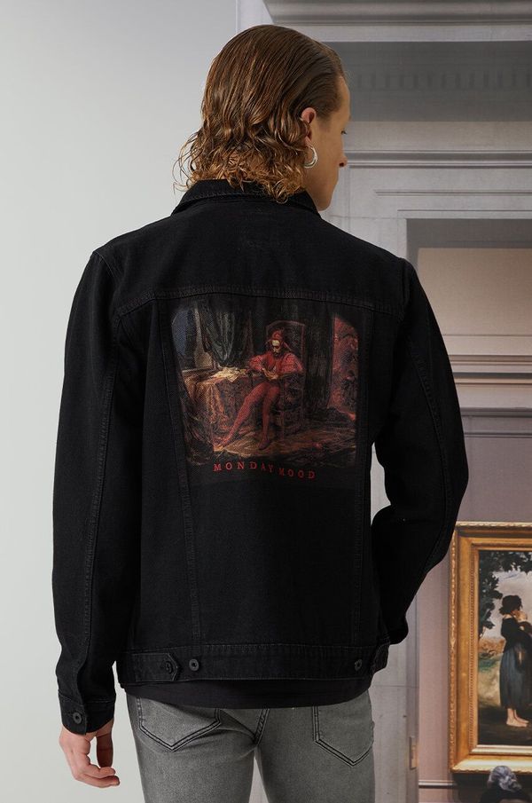 Medicine Traper jakna Medicine za muškarce, boja: crna, za prijelazno razdoblje