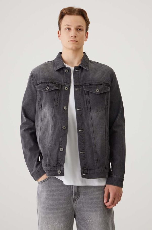 Medicine Traper jakna Medicine za muškarce, boja: siva, za prijelazno razdoblje