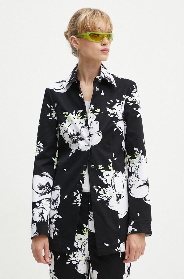 Moschino Jeans Traper jakna Moschino Jeans za žene, za prijelazno razdoblje, oversize