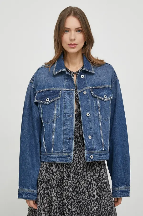 Pepe Jeans Traper jakna Pepe Jeans TURNER SPARKLE