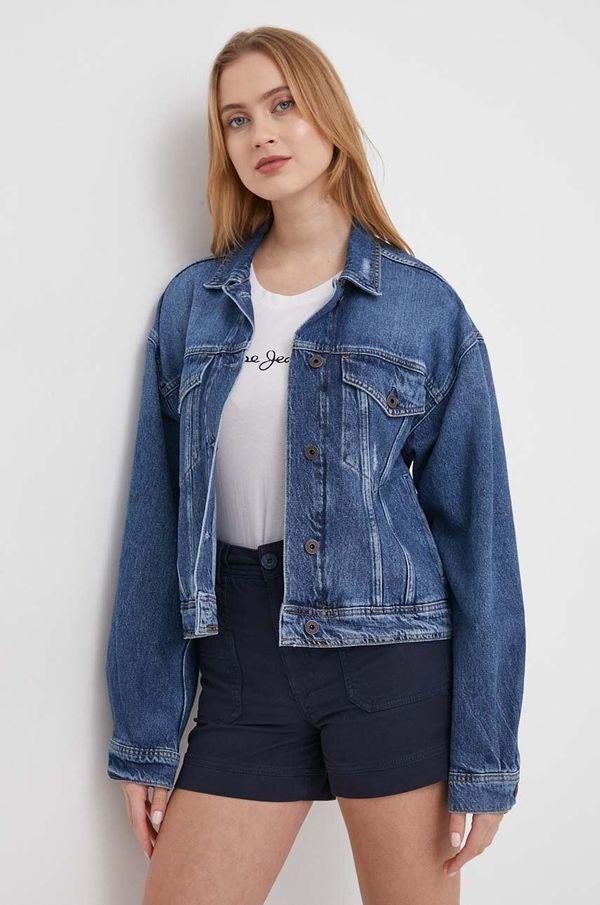Pepe Jeans Traper jakna Pepe Jeans za žene, za prijelazno razdoblje, oversize