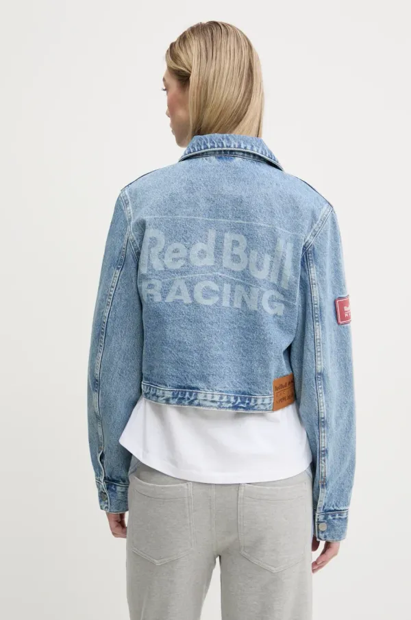 Red Bull Racing x Pepe Jeans Traper jakna Red Bull Racing x Pepe Jeans COACH JACKET za prijelazno razdoblje, RL400015R17