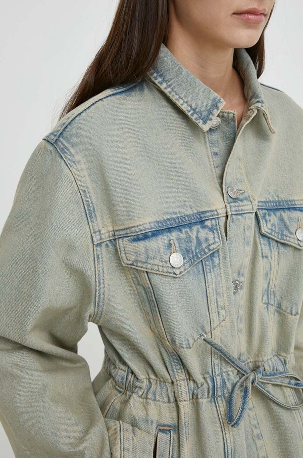 Samsoe Samsoe Traper jakna Samsoe Samsoe SAMAGGY za žene, za prijelazno razdoblje, F24100045