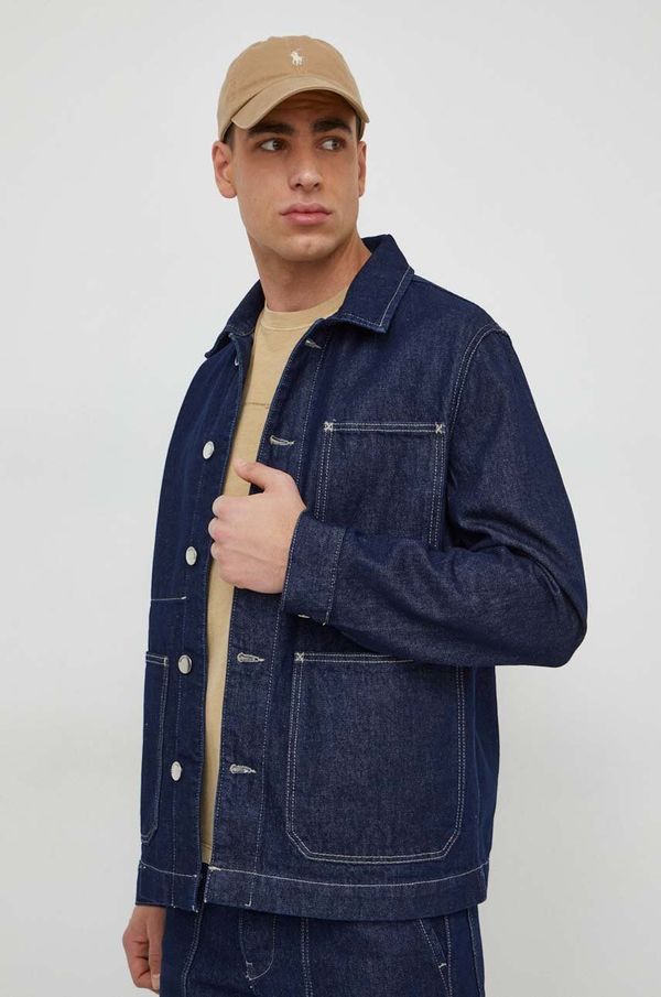 United Colors of Benetton Traper jakna United Colors of Benetton za muškarce, boja: tamno plava, za prijelazno razdoblje