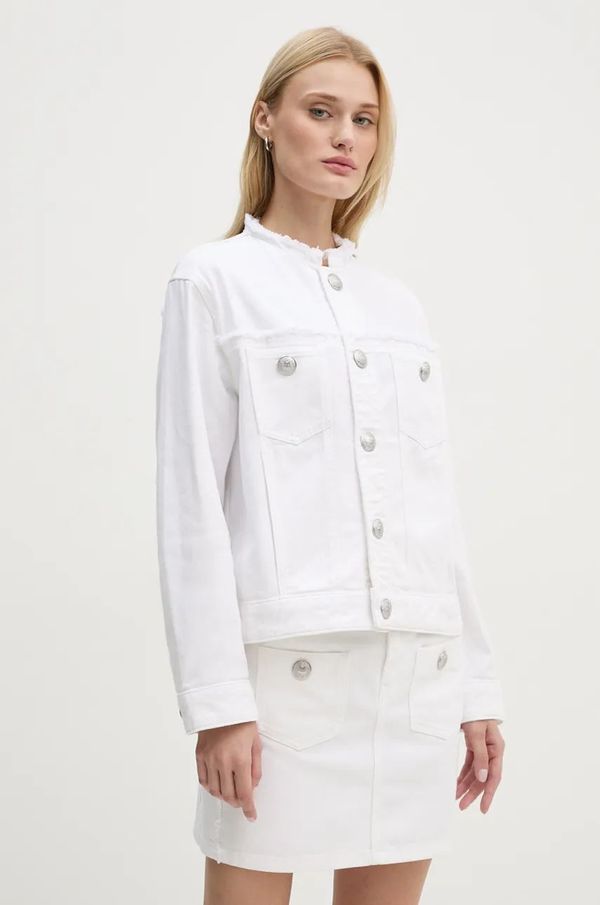 Zadig&Voltaire Traper jakna ZADIG&VOLTAIRE za žene, boja: bijela, za prijelazno razdoblje, WWOW00643