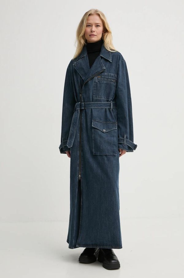 G-Star Raw Traper kaput G-Star Raw za žene, boja: tamno plava, za prijelazno razdoblje, D25367-D762