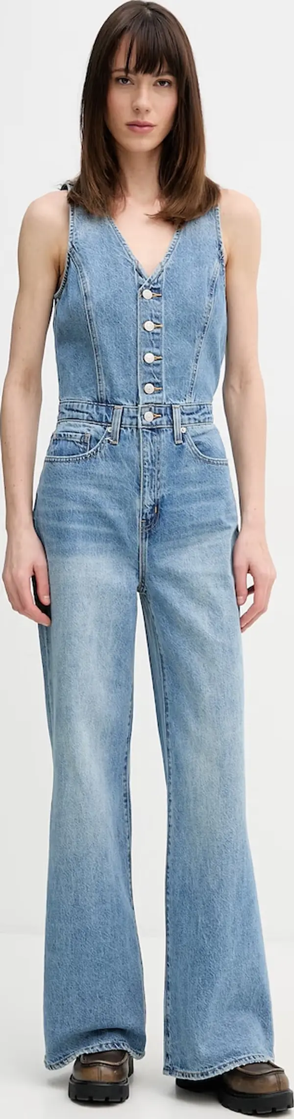 Levi's Traper kombinezon Levi's DNM VEST WIDELG