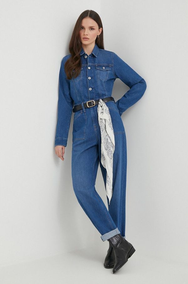 Pepe Jeans Traper kombinezon Pepe Jeans HUNTER UTILITY pamučni, s ovratnikom