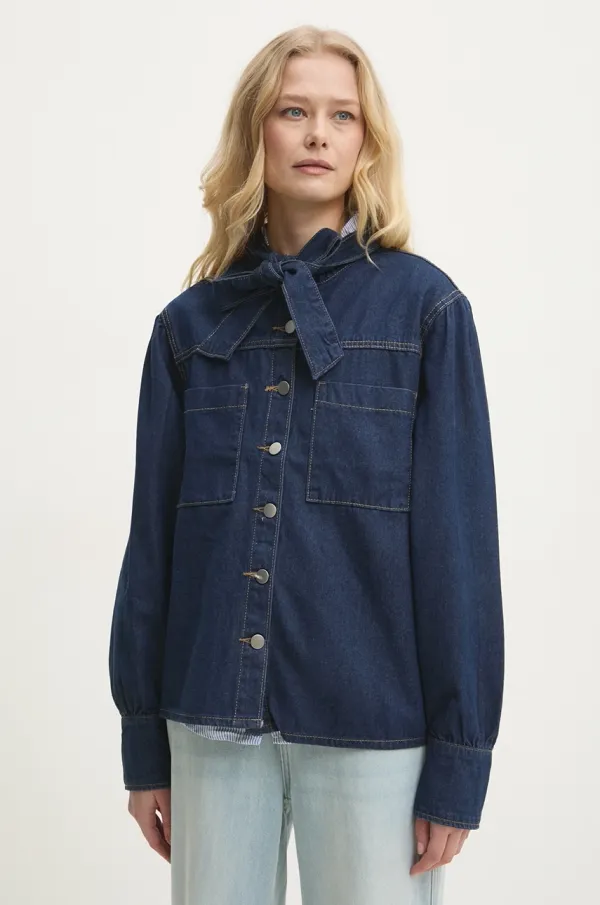 Answear Lab Traper košulja Answear Lab za žene, regular, s izrezom na vezanje