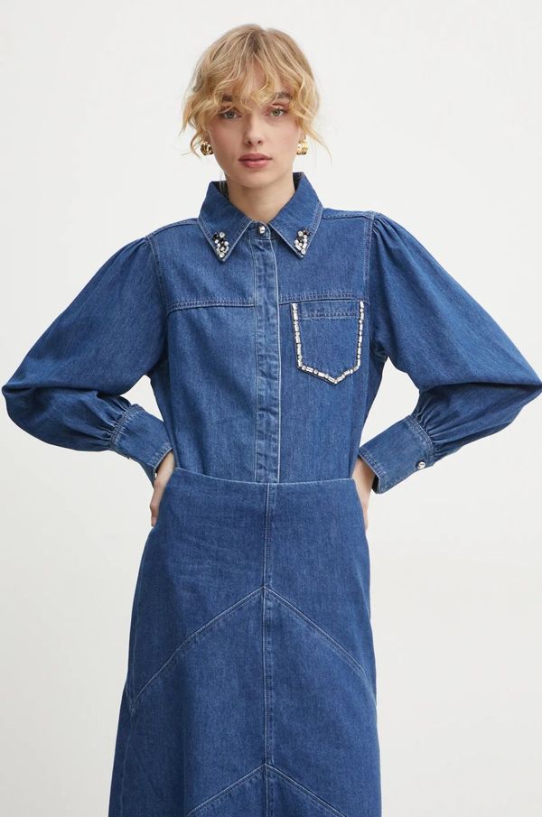 Bruuns Bazaar Traper košulja Bruuns Bazaar za žene, regular, s klasičnim ovratnikom, BBW4231