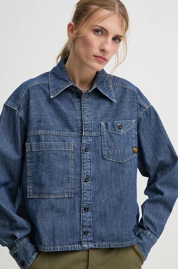 G-Star Raw Traper košulja G-Star Raw za žene, regular, s klasičnim ovratnikom, D25516-D539