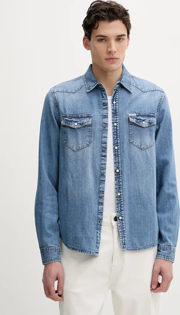Guess Jeans Traper košulja Guess Jeans