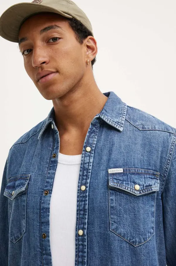 Guess Jeans Traper košulja Guess Jeans