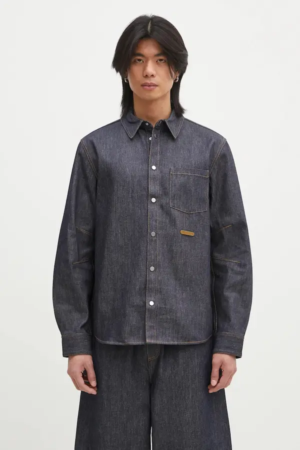 Helmut Lang Traper košulja Helmut Lang Curved Cl Shirt.Bkly