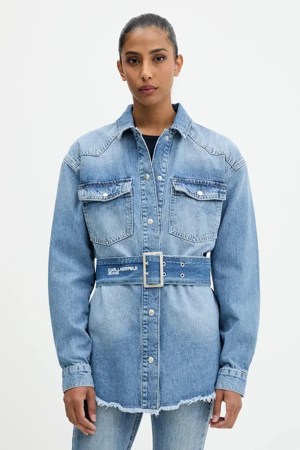 Karl Lagerfeld Jeans Traper košulja Karl Lagerfeld Jeans