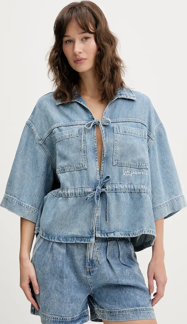 Karl Lagerfeld Jeans Traper košulja Karl Lagerfeld Jeans