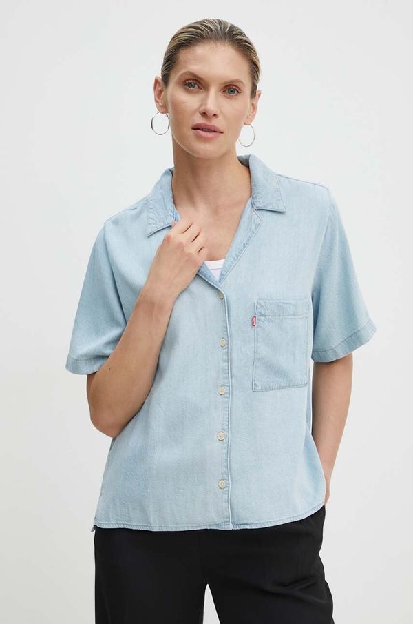 Levi's Traper košulja Levi's za žene, relaxed, s klasičnim ovratnikom