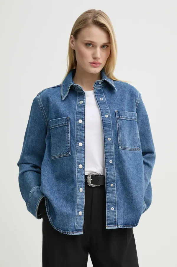 Marc O'Polo Traper košulja Marc O'Polo za žene, regular, s klasičnim ovratnikom, 502910222007