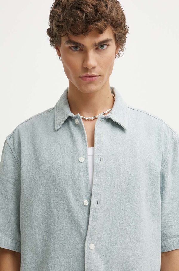 Samsoe Samsoe Traper košulja Samsoe Samsoe SAAYO za muškarce, regular, s klasičnim ovratnikom, M24200078