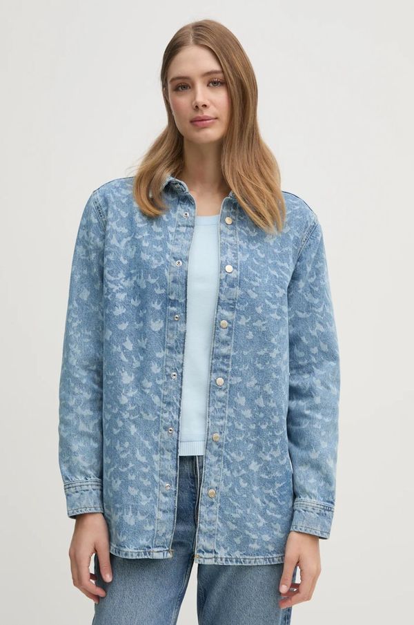 Sisley Traper košulja Sisley za žene, regular, s klasičnim ovratnikom, 53Y3LQ08I