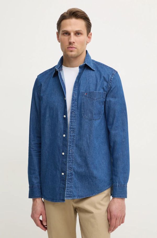 Tommy Hilfiger Traper košulja Tommy Hilfiger za muškarce, regular, s klasičnim ovratnikom, MW0MW37581