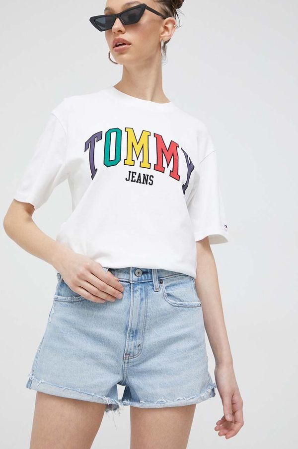 Abercrombie & Fitch Traper kratke hlače Abercrombie & Fitch za žene, glatki materijal, visoki struk