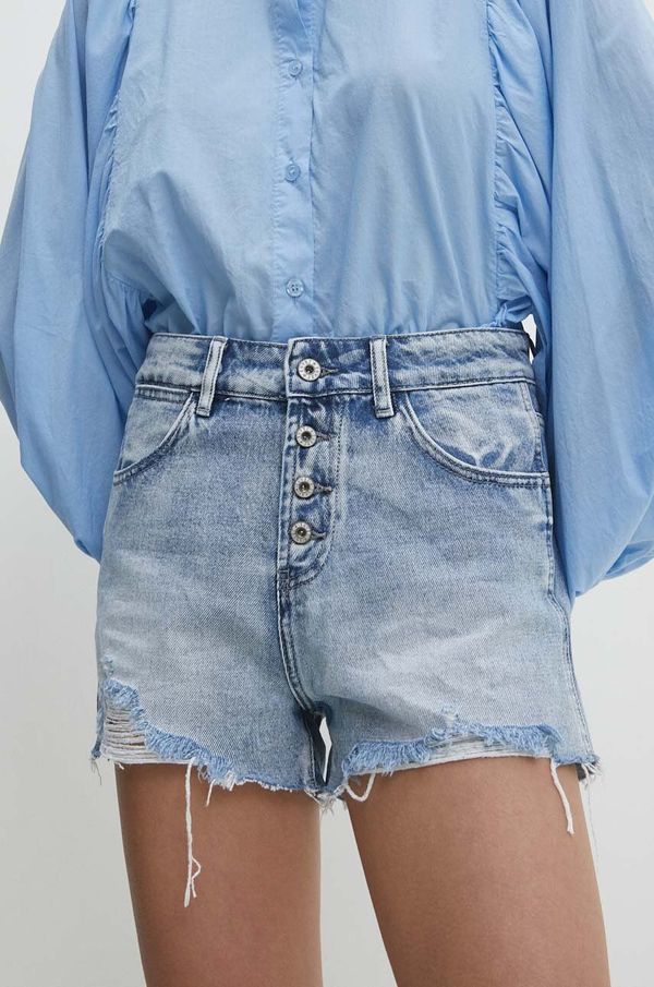 Answear Lab Traper kratke hlače Answear Lab za žene, bez uzorka, visoki struk