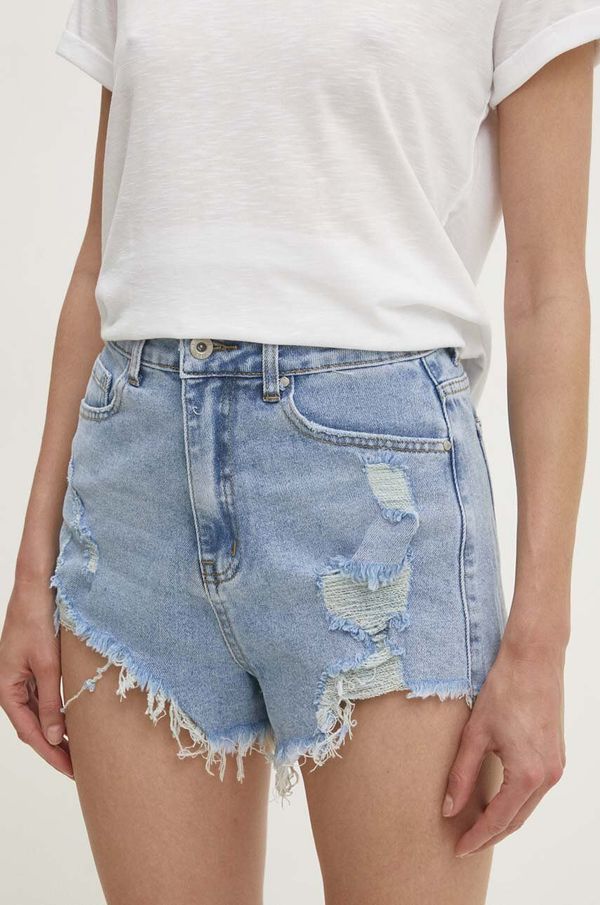 Answear Lab Traper kratke hlače Answear Lab za žene, bez uzorka, visoki struk