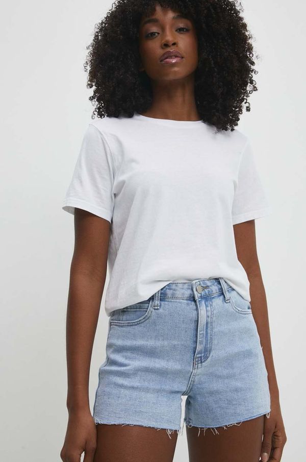 Answear Lab Traper kratke hlače Answear Lab za žene, bez uzorka, visoki struk