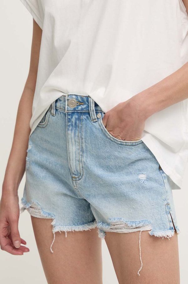 Answear Lab Traper kratke hlače Answear Lab za žene, bez uzorka, visoki struk