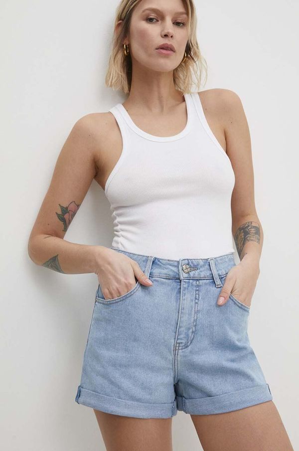 Answear Lab Traper kratke hlače Answear Lab za žene, bez uzorka, visoki struk