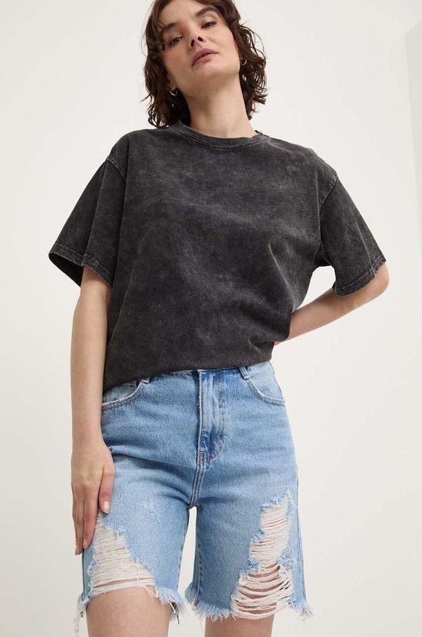 Answear Lab Traper kratke hlače Answear Lab za žene, bez uzorka, visoki struk