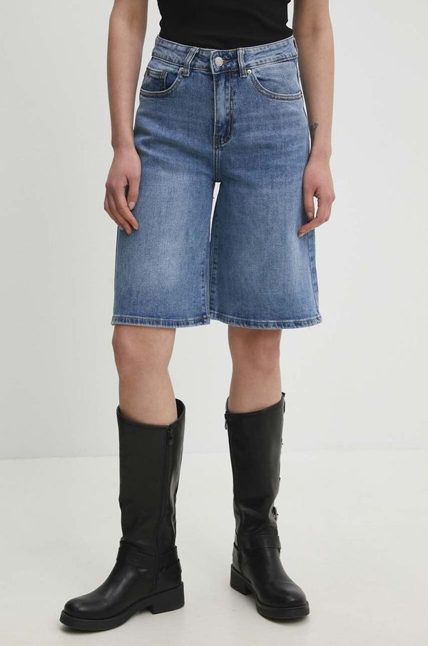 Answear Lab Traper kratke hlače Answear Lab za žene, bez uzorka, visoki struk