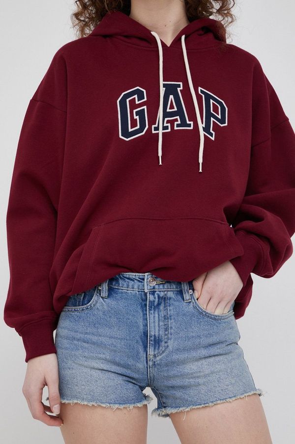 Armani Exchange Traper kratke hlače Armani Exchange za žene, glatke, srednje visoki struk