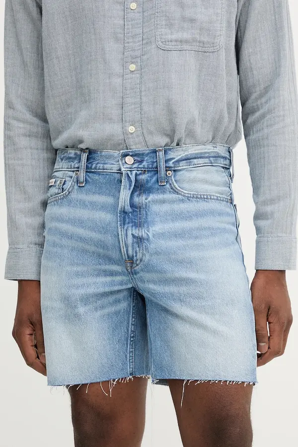 Calvin Klein Jeans Traper kratke hlače Calvin Klein Jeans