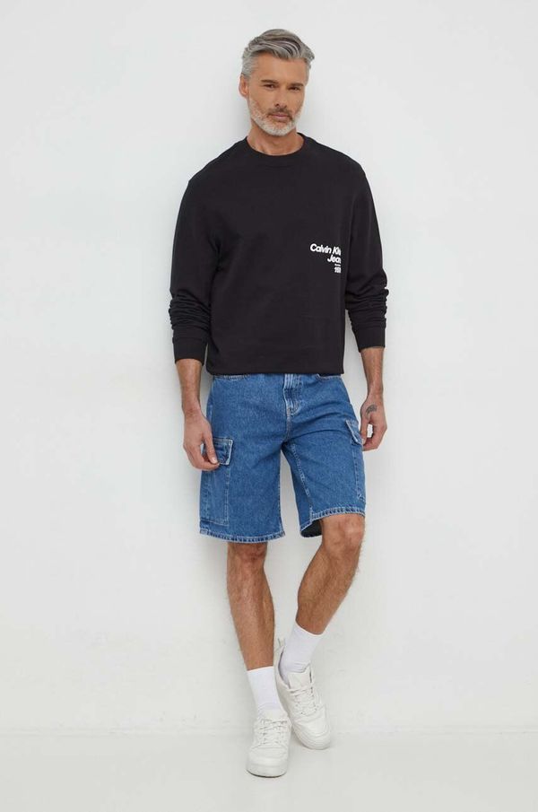 Calvin Klein Jeans Traper kratke hlače Calvin Klein Jeans za muškarce