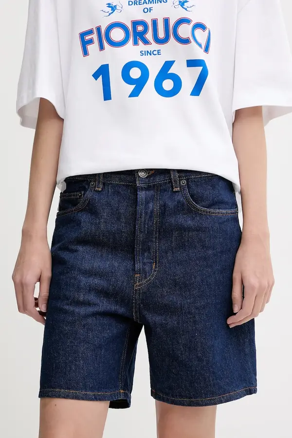 Fiorucci Traper kratke hlače Fiorucci Deep Blue Denim Shorts